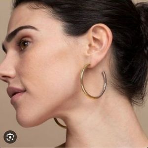 Uncommon James Mixed Metal Hoops